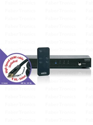 Marmitek Connect411 4in/1uit HDMI switcher